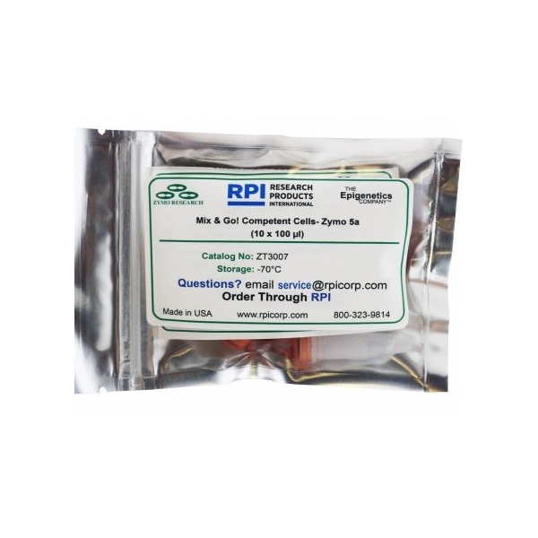 Zymo Research Mix & Go! Competent Cells - DH5 Alpha, 10 x 100 ul, 10 tubes ZT3007 - main